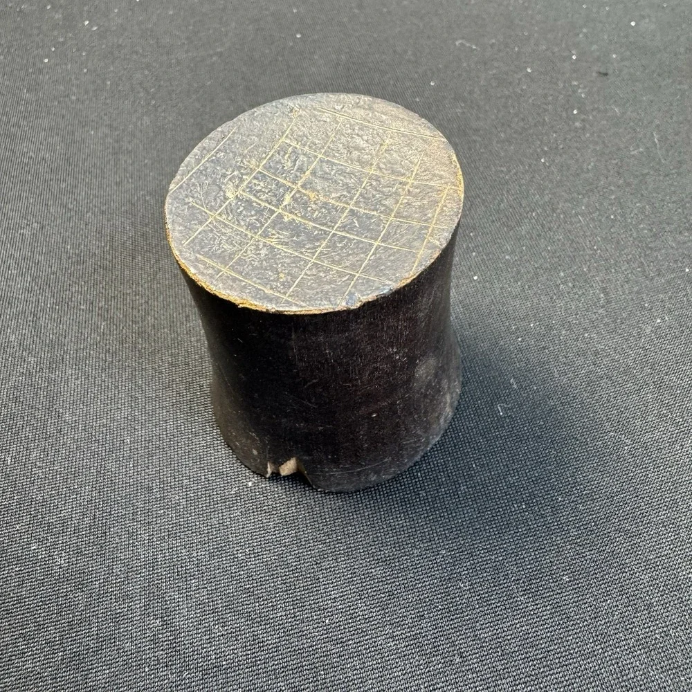 Vintage Japanese Wooden Nut Bowl With Mallet/Hammer‎